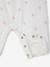 Jumpsuit for Newborn Babies, Embroidery in Cotton Gauze beige+ecru+Light Green/Print 
