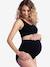 High-Waist Maternity Briefs Black 