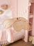 Woven bamboo flower pendant lampshade beige 