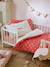 Duvet cover set + pillowcase MY HEART printed pink 