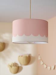 -Scalloped pendant lampshade