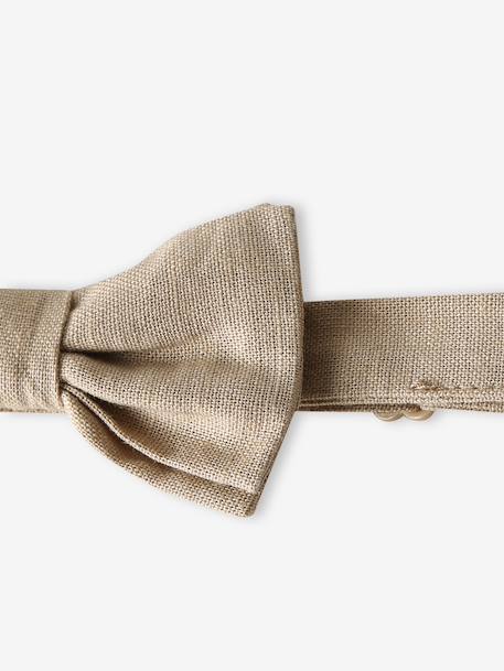 Plain Bow Tie for Boys beige+crystal blue+navy blue+sky blue 