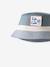 Colourblock Bucket Hat for Baby Boys blue+sage green 