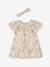 Baby dress set with culotte-style briefs and bandeau ecru 