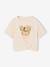 Short Sleeve T-Shirt for Girls ecru+khaki 
