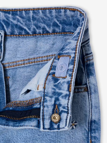 Embroidered Susan wide-leg jeans for girls bleached denim+deep blue+denim blue+medium blue 