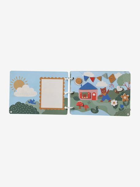 Multi-activity learning book multicoloured 