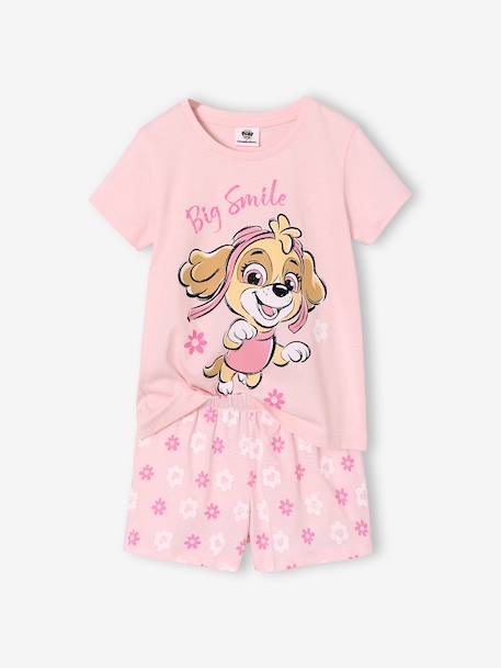 Short-Sleeved Pyjamas for Girls pale pink 
