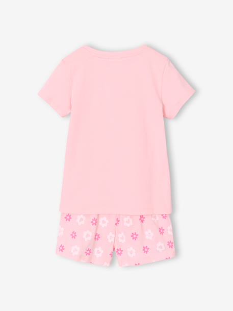 Short-Sleeved Pyjamas for Girls pale pink 