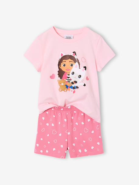 Short Pyjamas for Girls, GABBY'S DOLLHOUSE rose 