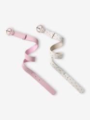 Girls-Pack of 2 girls' belts