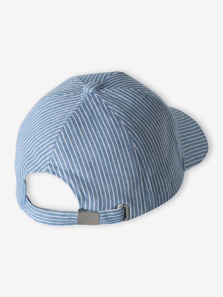 Adjustable Cap striped blue 