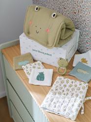 Bedding & Decor-8-piece baby gift set: 1 rattle, 1 travel changing mat, 5 wipes, 1 pouch 