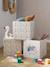 Pack of 3 BAYOU storage bins beige 