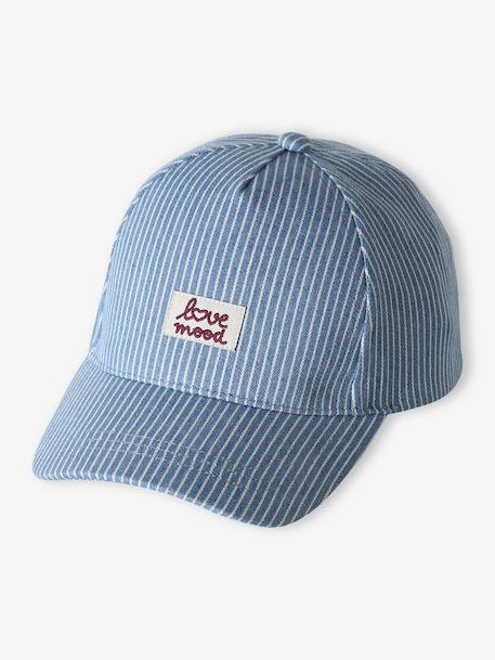 Adjustable Cap striped blue 