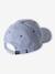 Cap for Boys striped navy blue 