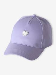 Girls-Cap with Embroidered Heart for Girls 
