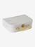 Customisable comforter and rattle with CLOUD carry case white 