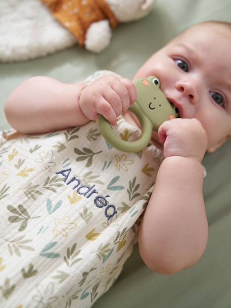 Customisable cotton muslin summer baby sleeping bag BAYOU multicoloured 
