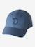 Boys' cotton cap medium blue 