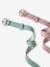Pack of 2 Belts for Girls aqua green 