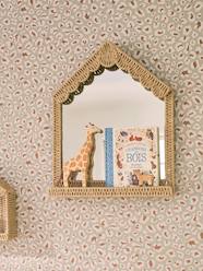 -Paper rope house mirror