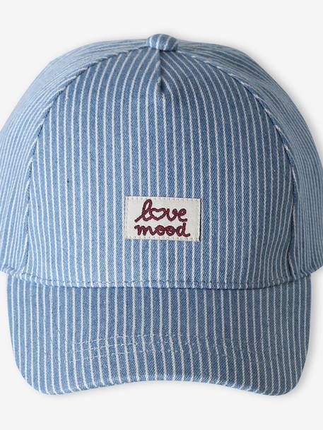 Adjustable Cap striped blue 
