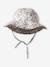 Cotton Bucket Hat for Baby Girls ecru 