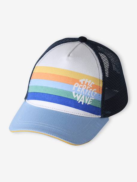 Trucker Style Cap for Boys sky blue 