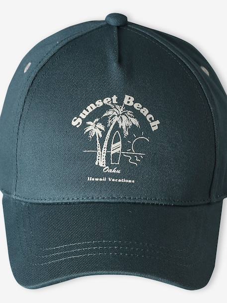 Adjustable 'Sunset Beach' Cap for Boys green 