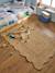 Rectangle jute rug FESTON beige 