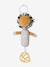 Sensory hanging rattle - lion brown 
