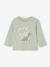 Stylish Top for Baby Boys aqua green+ecru+vanilla 