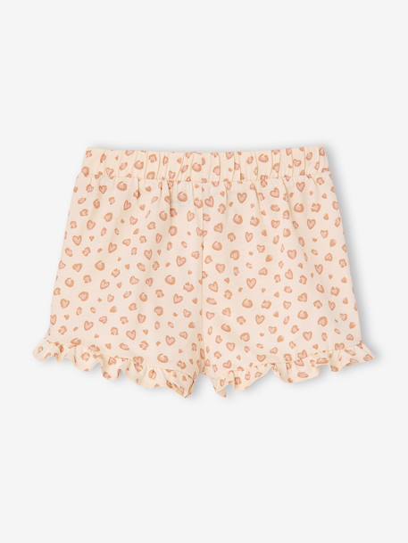 Pack of 2 frilly shorts ecru 