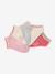 Pack of 5 Pairs Rib Knit Trainer Socks for Girls ecru 