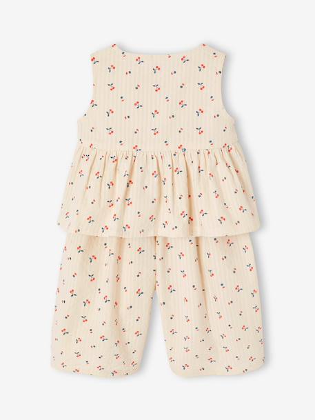 Top & Wide-Leg Trouser Set for Babies ecru 