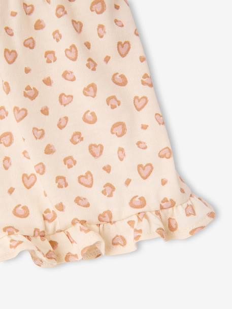 Pack of 2 frilly shorts ecru 