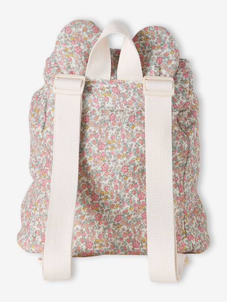 Pre-School Backpack in Cotton Gauze, Fun Ears multicoloured+night blue+rose+rosy+sage green+vanilla 
