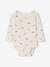 Pack of 3 long-sleeved baby bodysuits sage green 