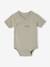 Pack of 5 floral short-sleeved bodysuits rose 