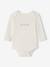 Pack of 5 long-sleeved Dinosaur bodysuits khaki 