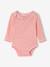 Pack of 5 long-sleeved whale bodysuits blue 