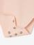 Pack of 3 short-sleeved baby bodysuits pale pink 