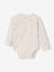 Pack of 3 long-sleeved newborn bodysuits dusky pink 