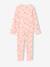 Girl's floral pyjamas pale pink 