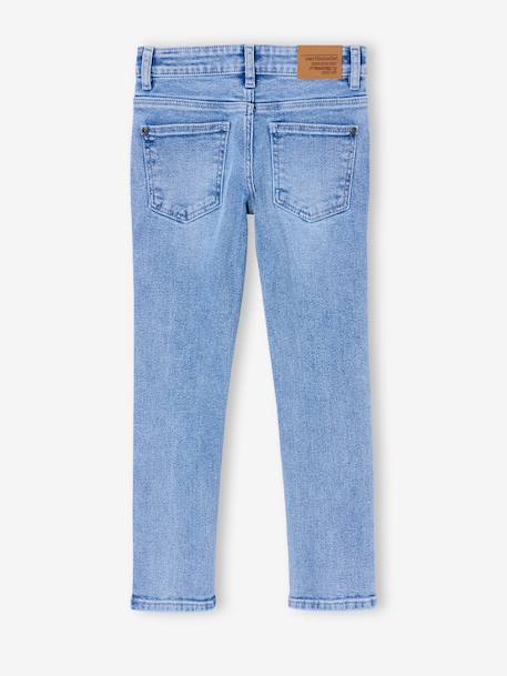 Skinny Leg Adjustable Waist Jeans for Boys double stone+stone 
