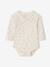 Pack of 2 long-sleeved baby bodysuits ecru 