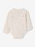 Pack of 3 long-sleeved newborn bodysuits dusky pink 