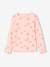 Girl's floral pyjamas pale pink 
