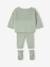 3-Piece Knitted Set for Baby Boys sage green 
